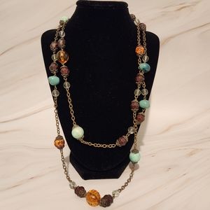 Bead and Chain Necklace